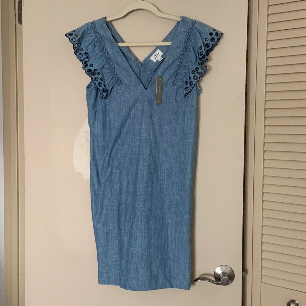 J. Crew Blue Dress